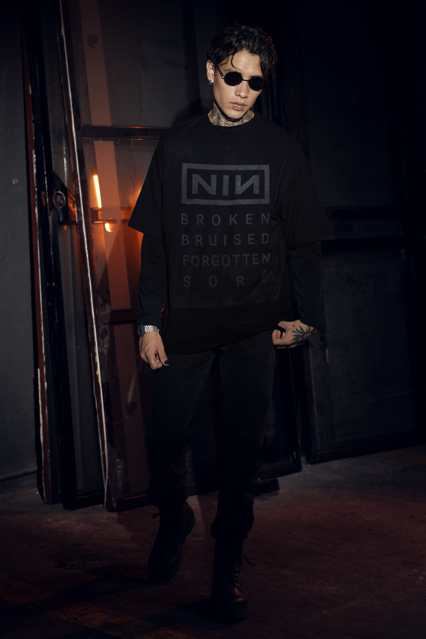 NIN Oversized Tshirt